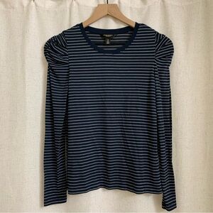 Banana Republic Threadsoft Preppy Puff Longsleeve XS